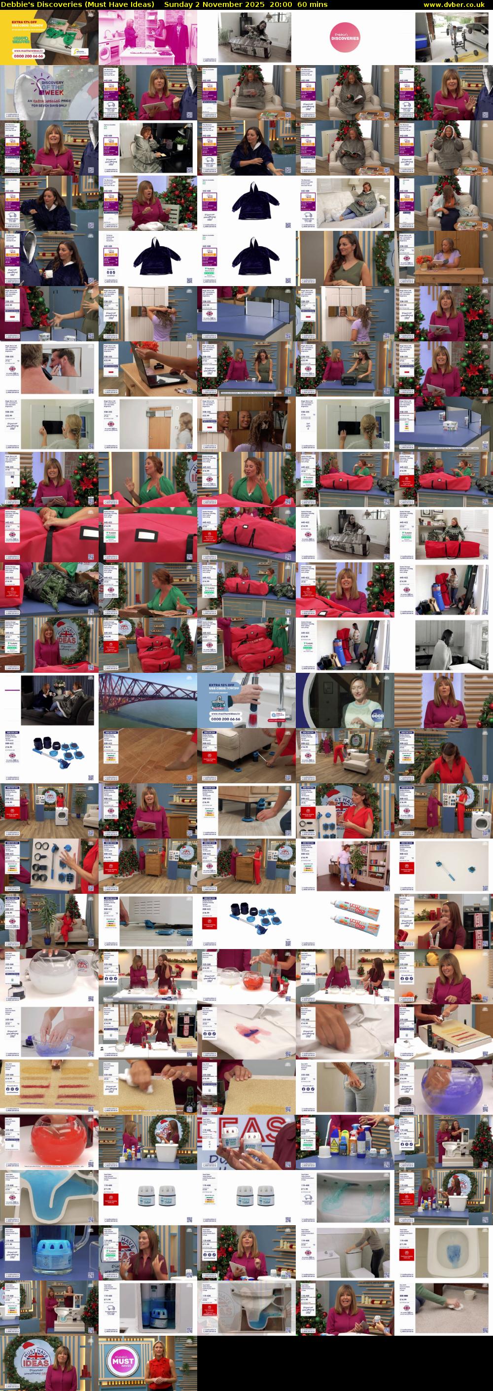 Debbie's Discoveries (Must Have Ideas) Sunday 2 November 2025 20:00 - 21:00