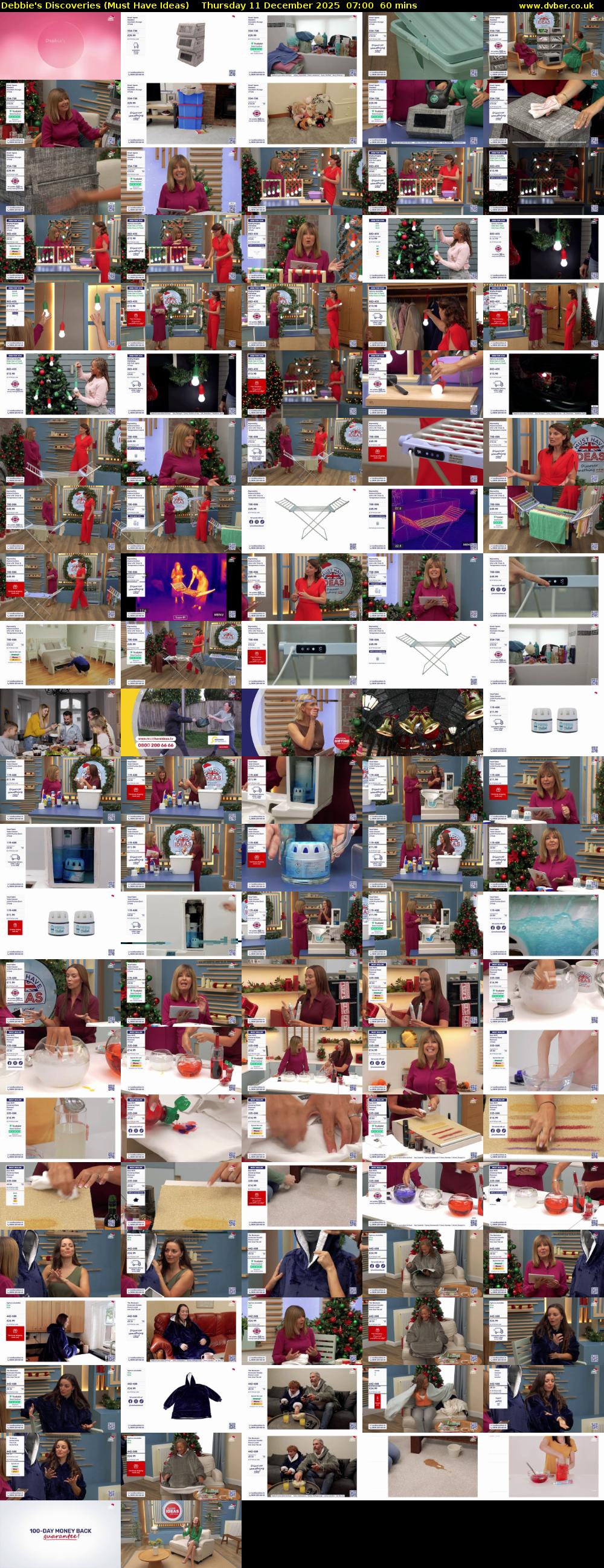 Debbie's Discoveries (Must Have Ideas) Thursday 11 December 2025 07:00 - 08:00