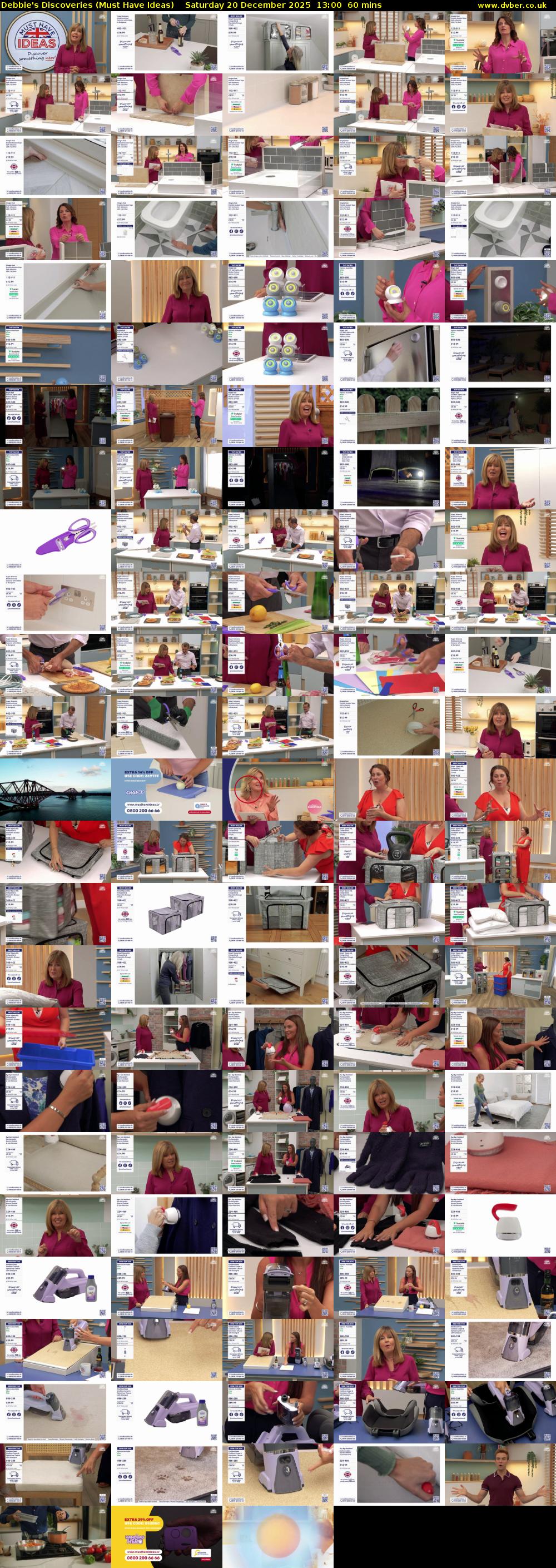 Debbie's Discoveries (Must Have Ideas) Saturday 20 December 2025 13:00 - 14:00