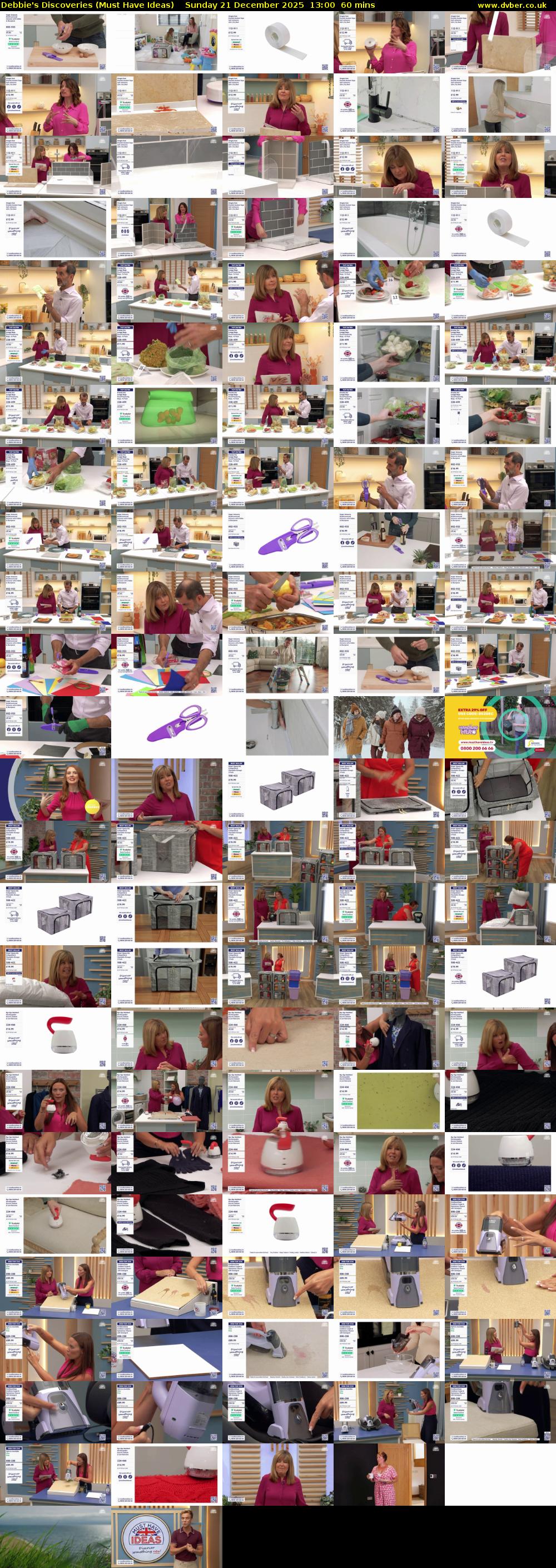 Debbie's Discoveries (Must Have Ideas) Sunday 21 December 2025 13:00 - 14:00