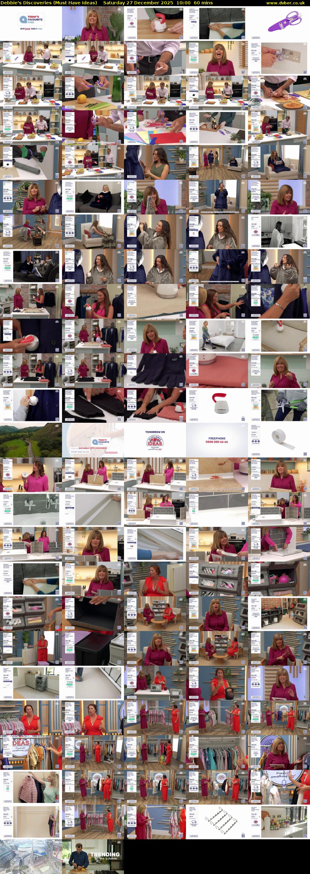 Debbie's Discoveries (Must Have Ideas) Saturday 27 December 2025 10:00 - 11:00