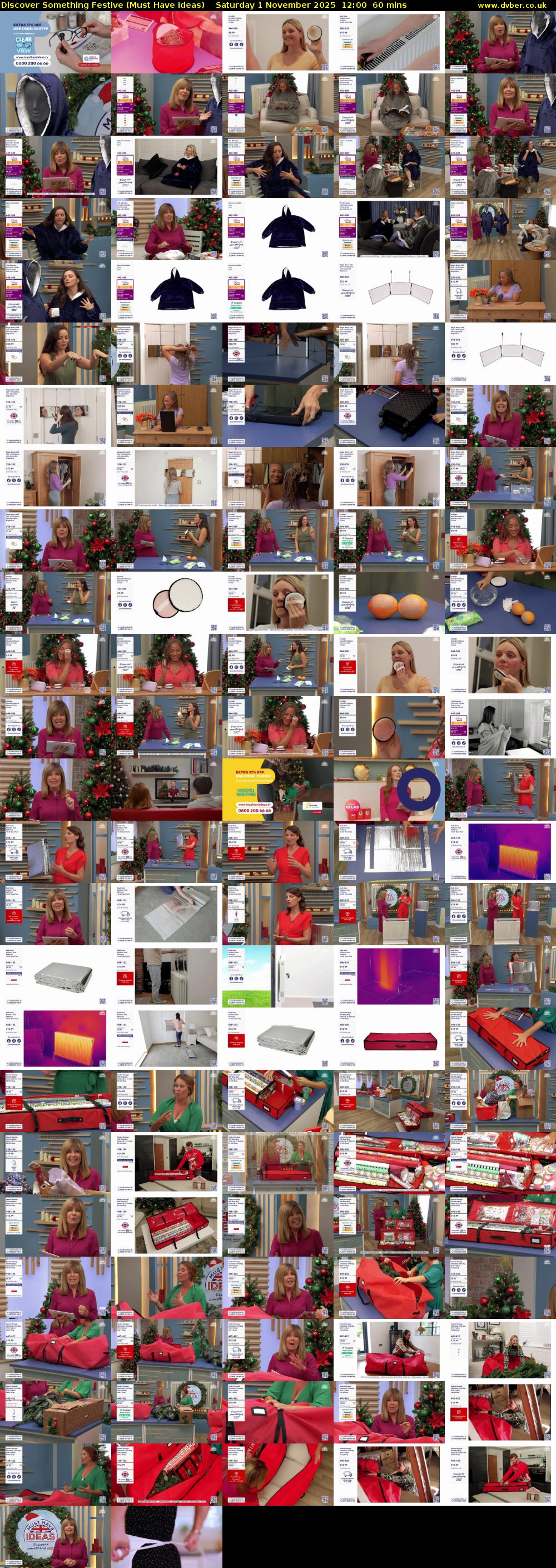 Discover Something Festive (Must Have Ideas) Saturday 1 November 2025 12:00 - 13:00