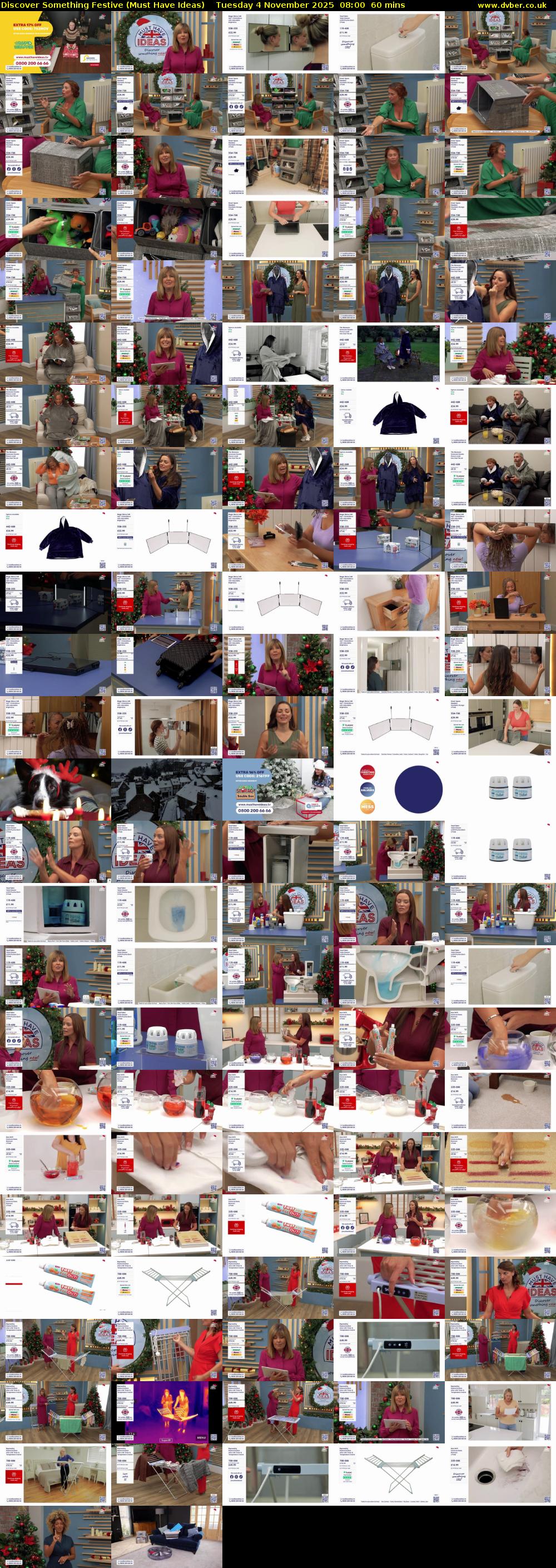 Discover Something Festive (Must Have Ideas) Tuesday 4 November 2025 08:00 - 09:00