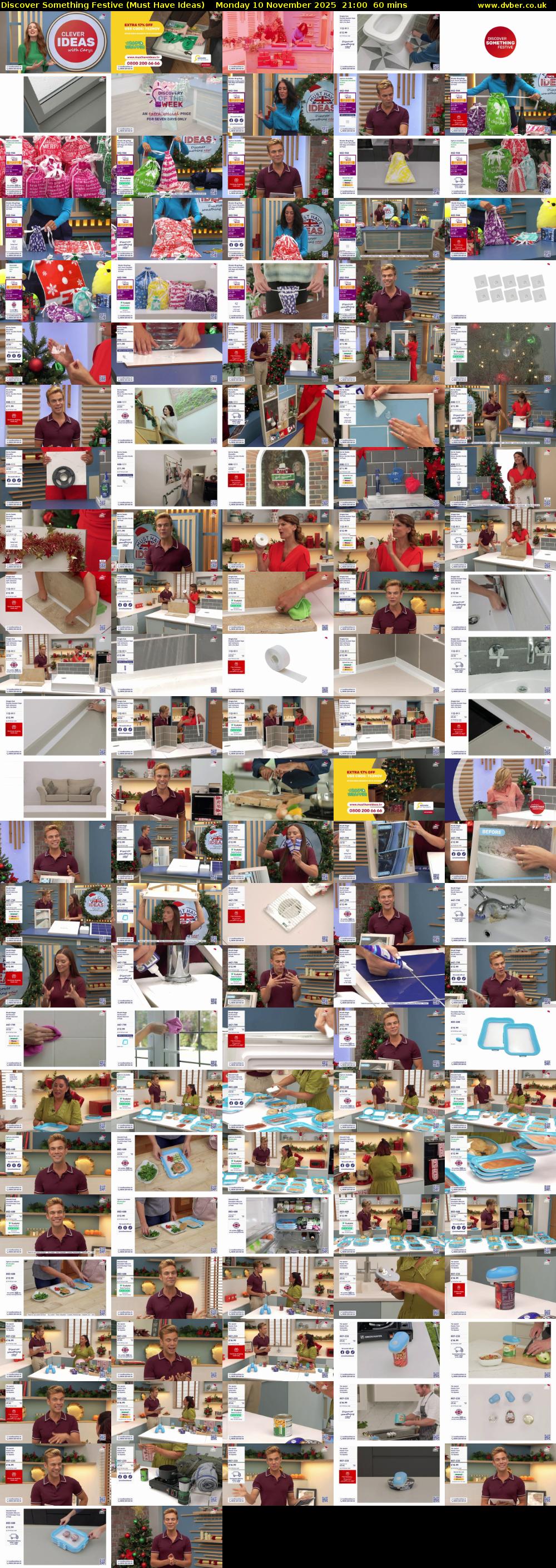 Discover Something Festive (Must Have Ideas) Monday 10 November 2025 21:00 - 22:00