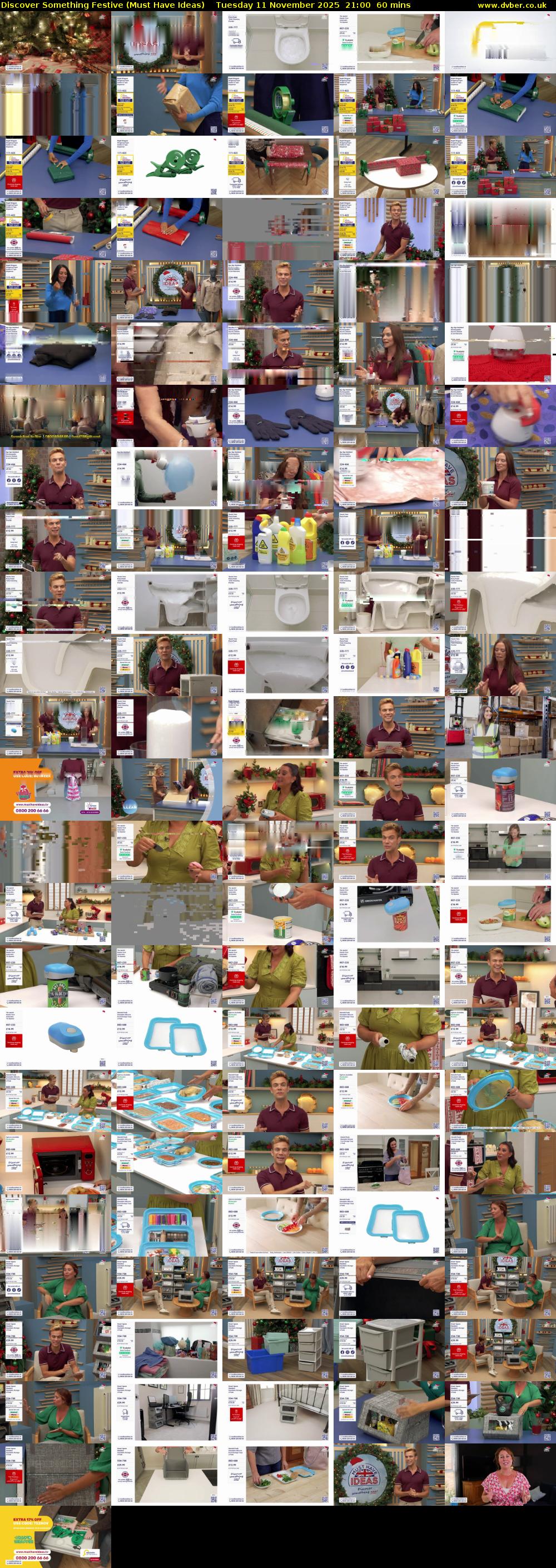 Discover Something Festive (Must Have Ideas) Tuesday 11 November 2025 21:00 - 22:00