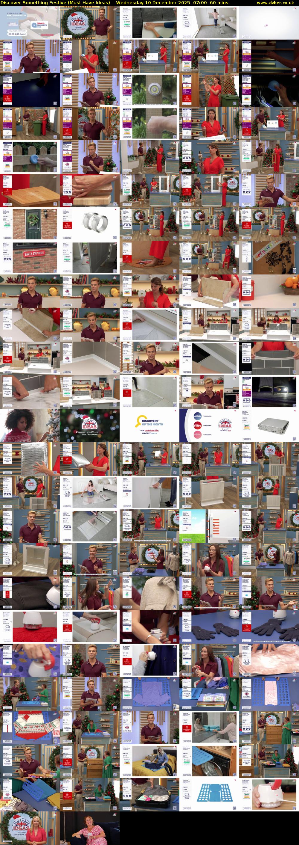 Discover Something Festive (Must Have Ideas) Wednesday 10 December 2025 07:00 - 08:00