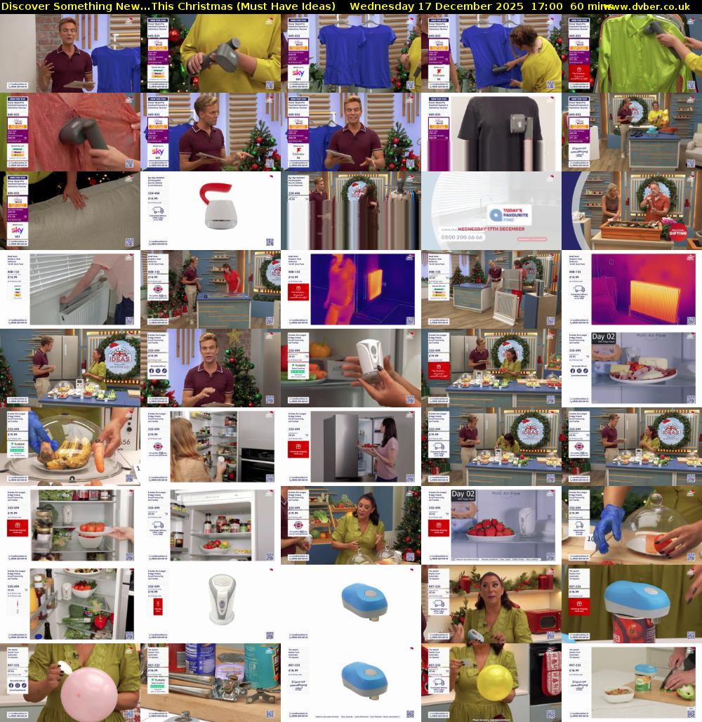 Discover Something New...This Christmas (Must Have Ideas) Wednesday 17 December 2025 17:00 - 18:00