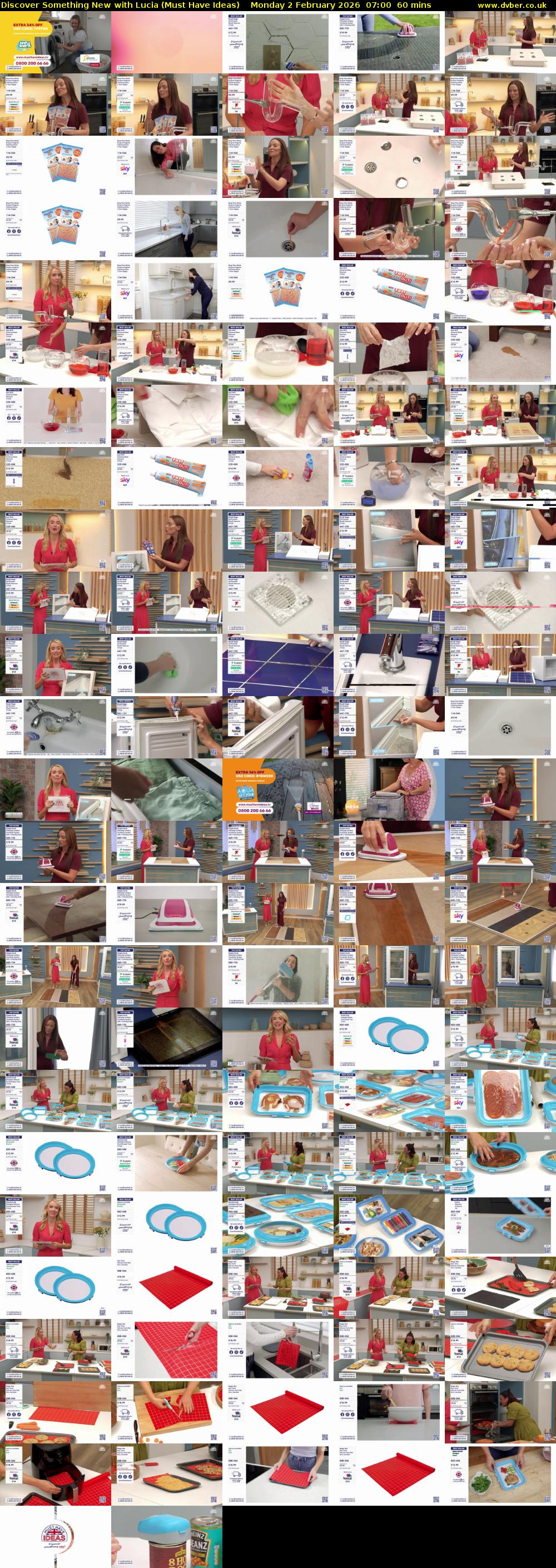 Discover Something New with Lucia (Must Have Ideas) Monday 2 February 2026 07:00 - 08:00