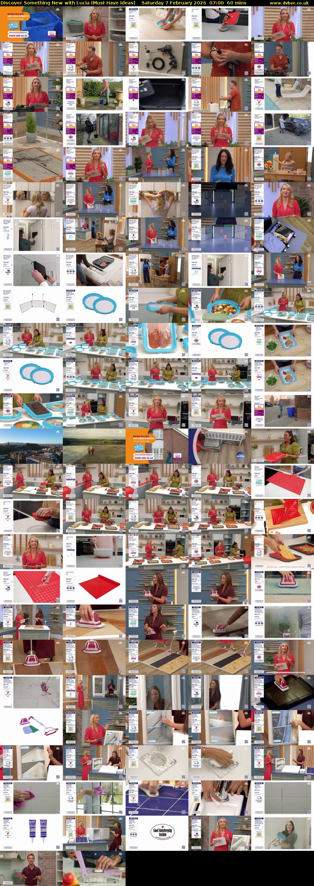 Discover Something New with Lucia (Must Have Ideas) Saturday 7 February 2026 07:00 - 08:00