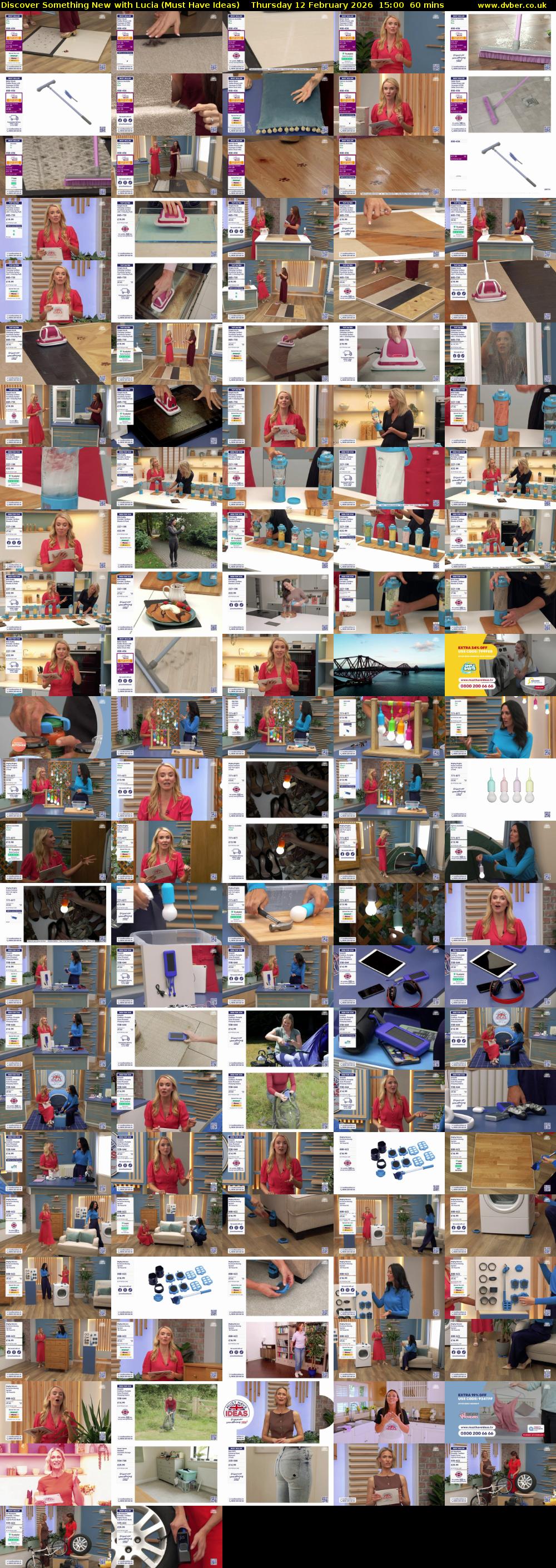 Discover Something New with Lucia (Must Have Ideas) Thursday 12 February 2026 15:00 - 16:00