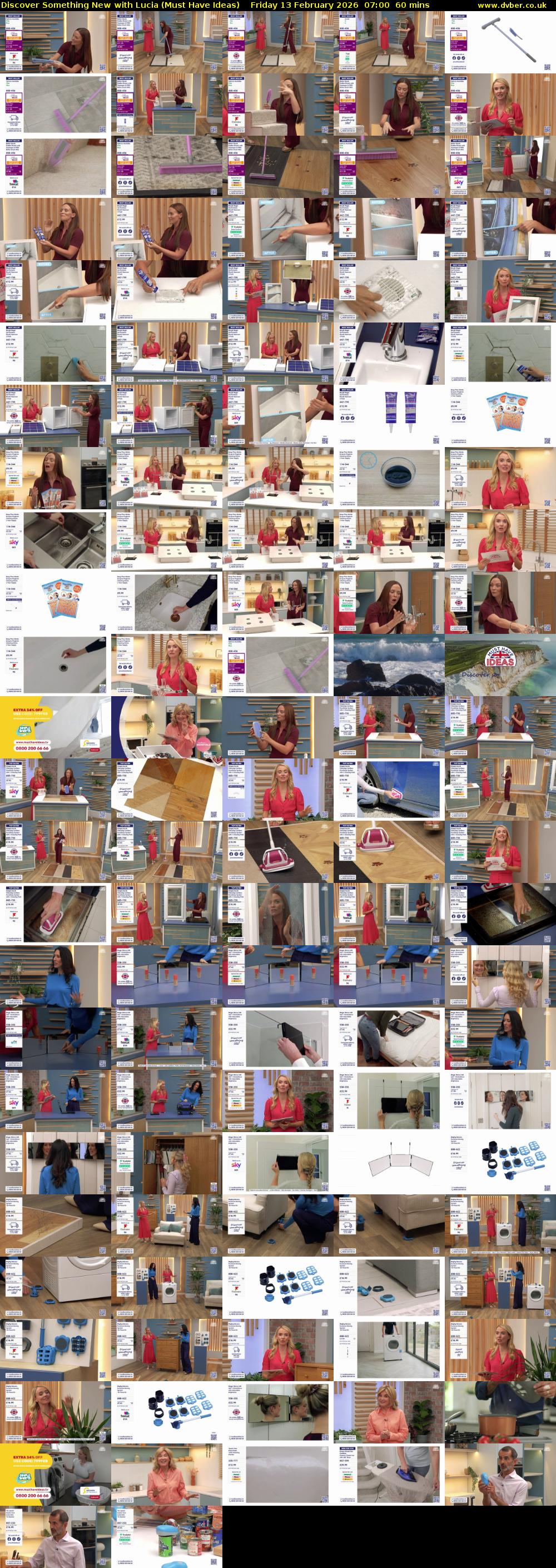 Discover Something New with Lucia (Must Have Ideas) Friday 13 February 2026 07:00 - 08:00