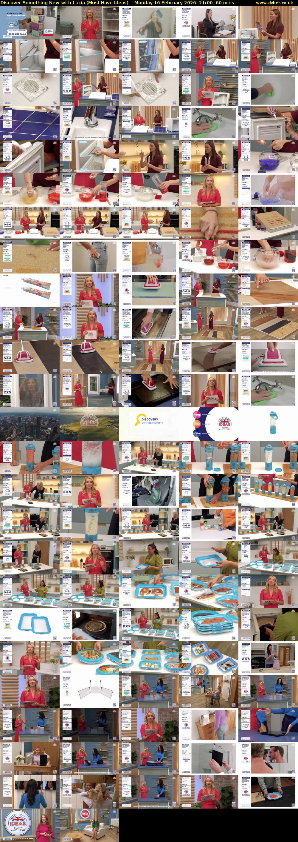 Discover Something New with Lucia (Must Have Ideas) Monday 16 February 2026 21:00 - 22:00