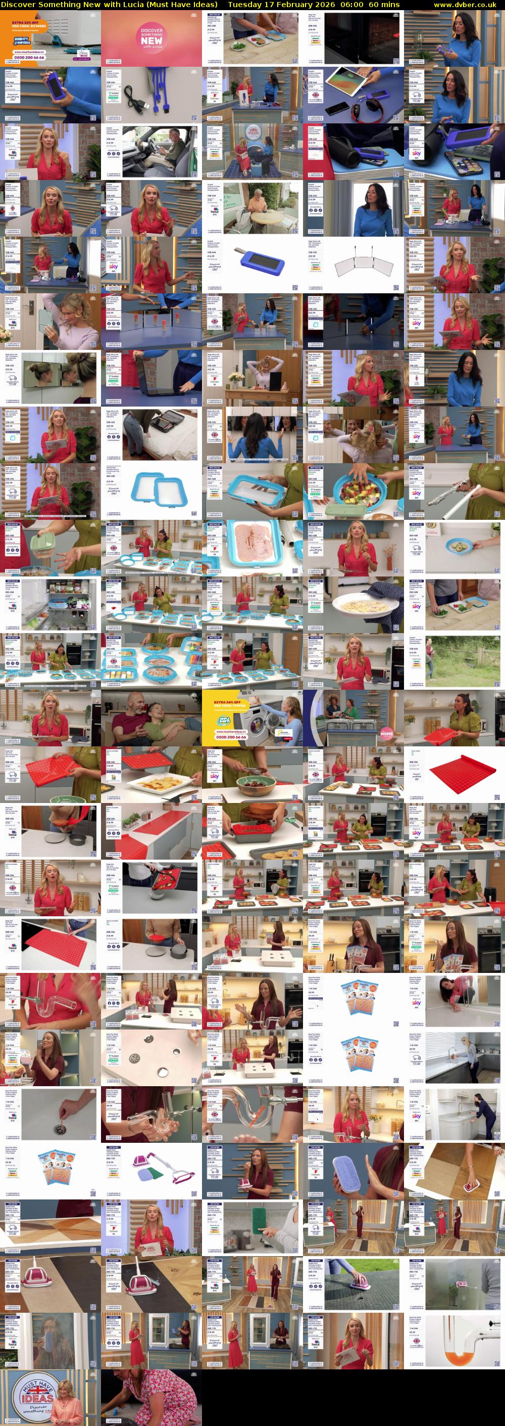 Discover Something New with Lucia (Must Have Ideas) Tuesday 17 February 2026 06:00 - 07:00