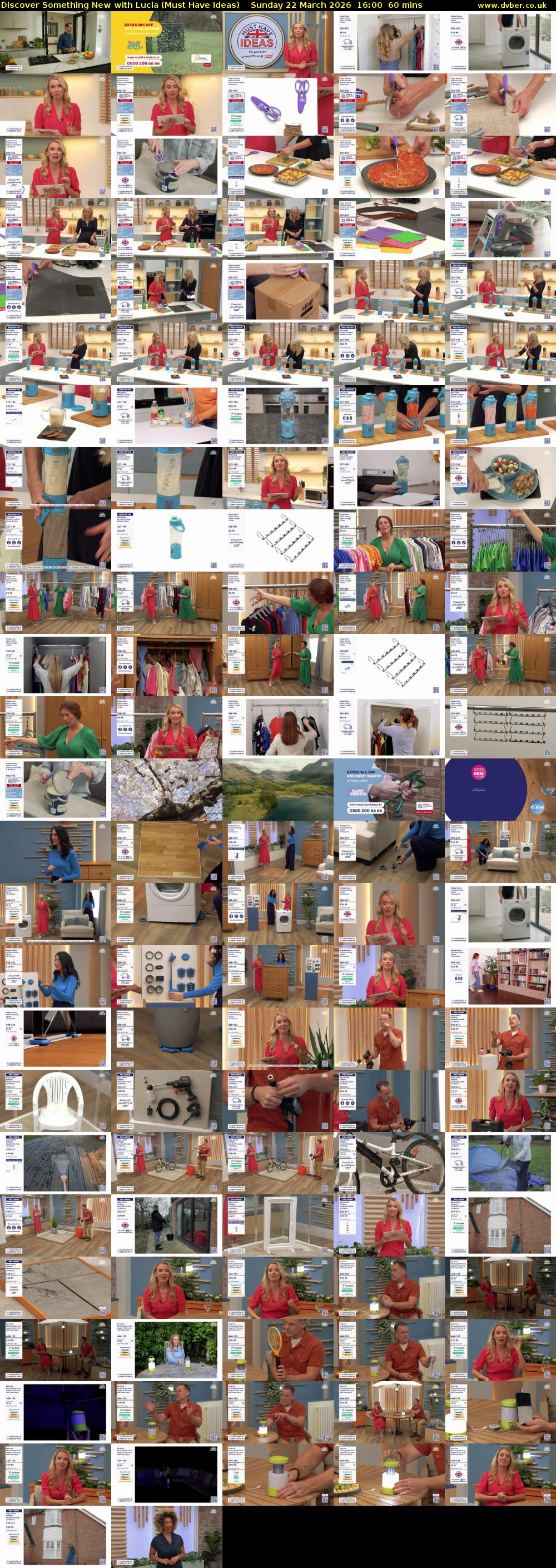 Discover Something New with Lucia (Must Have Ideas) Sunday 22 March 2026 16:00 - 17:00