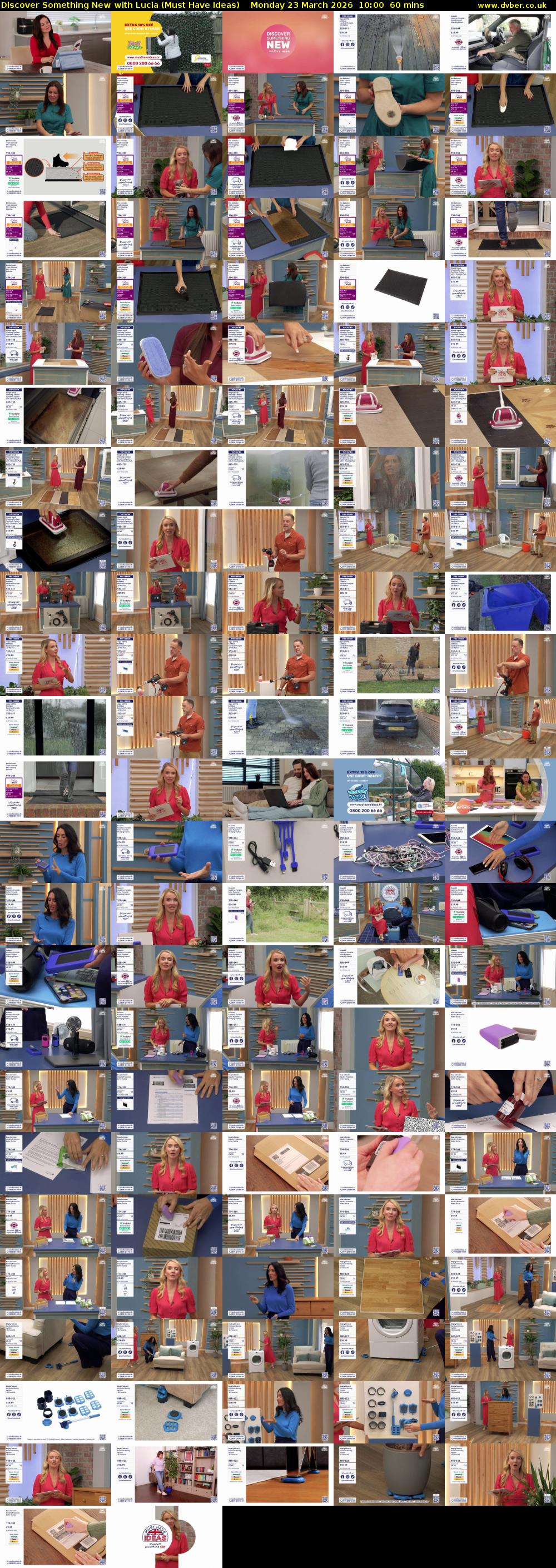 Discover Something New with Lucia (Must Have Ideas) Monday 23 March 2026 10:00 - 11:00