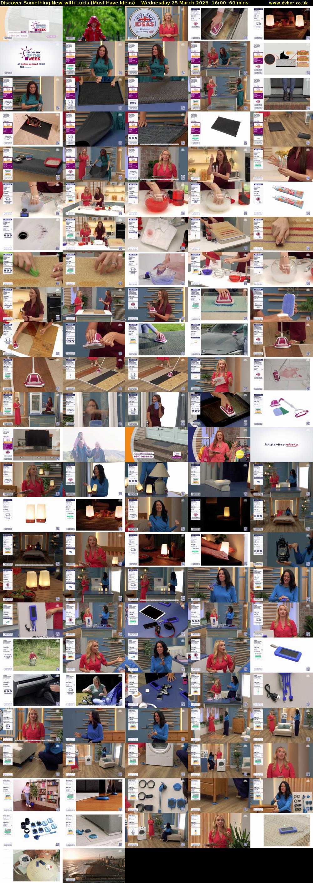 Discover Something New with Lucia (Must Have Ideas) Wednesday 25 March 2026 16:00 - 17:00