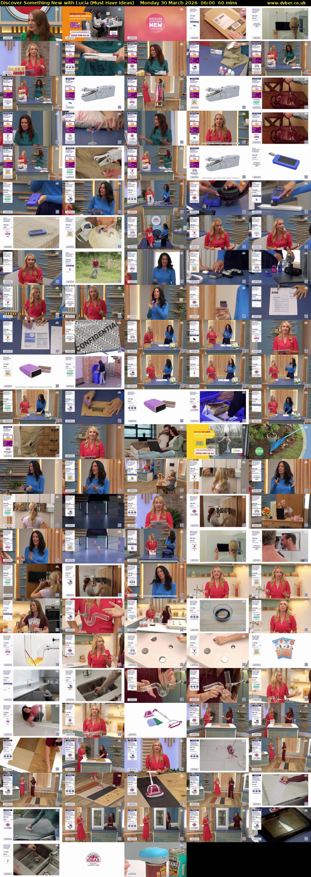 Discover Something New with Lucia (Must Have Ideas) Monday 30 March 2026 06:00 - 07:00