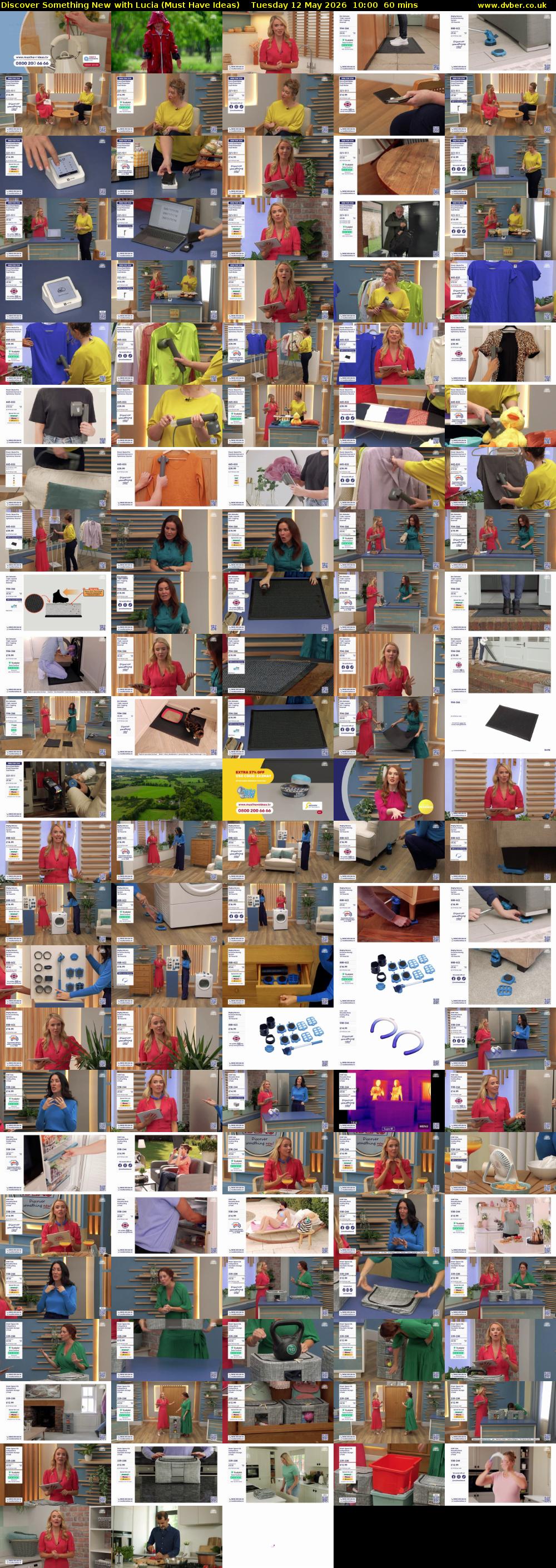 Discover Something New with Lucia (Must Have Ideas) Tuesday 12 May 2026 10:00 - 11:00