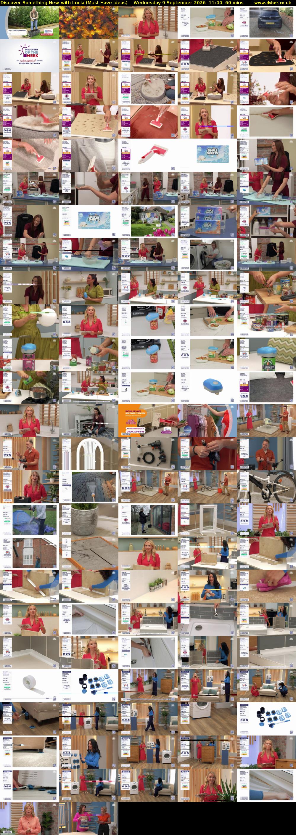 Discover Something New with Lucia (Must Have Ideas) Wednesday 9 September 2026 11:00 - 12:00