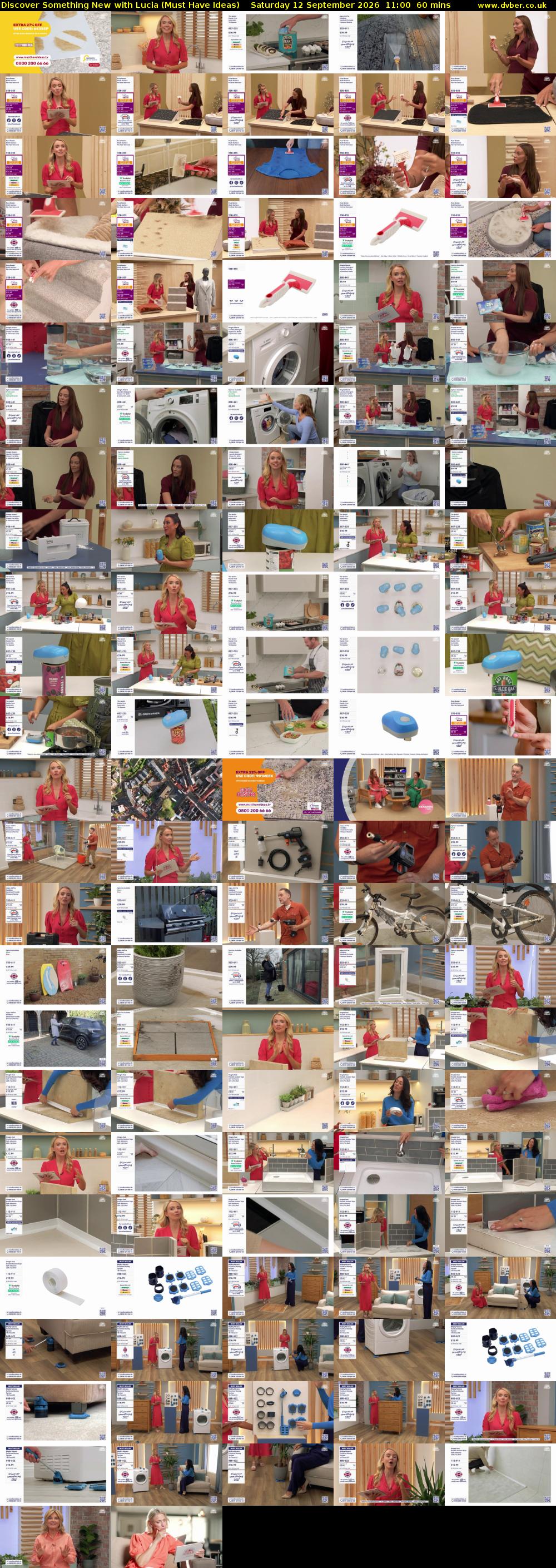 Discover Something New with Lucia (Must Have Ideas) Saturday 12 September 2026 11:00 - 12:00