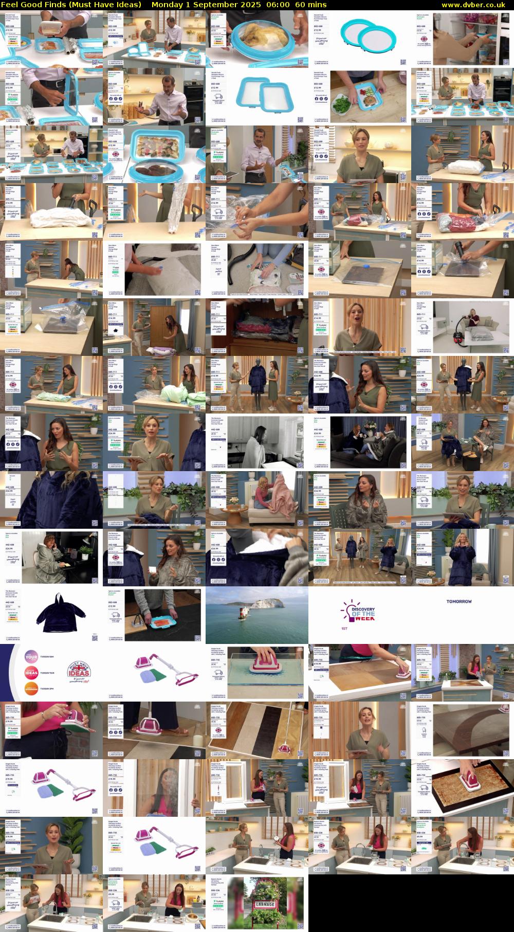 Feel Good Finds (Must Have Ideas) Monday 1 September 2025 06:00 - 07:00