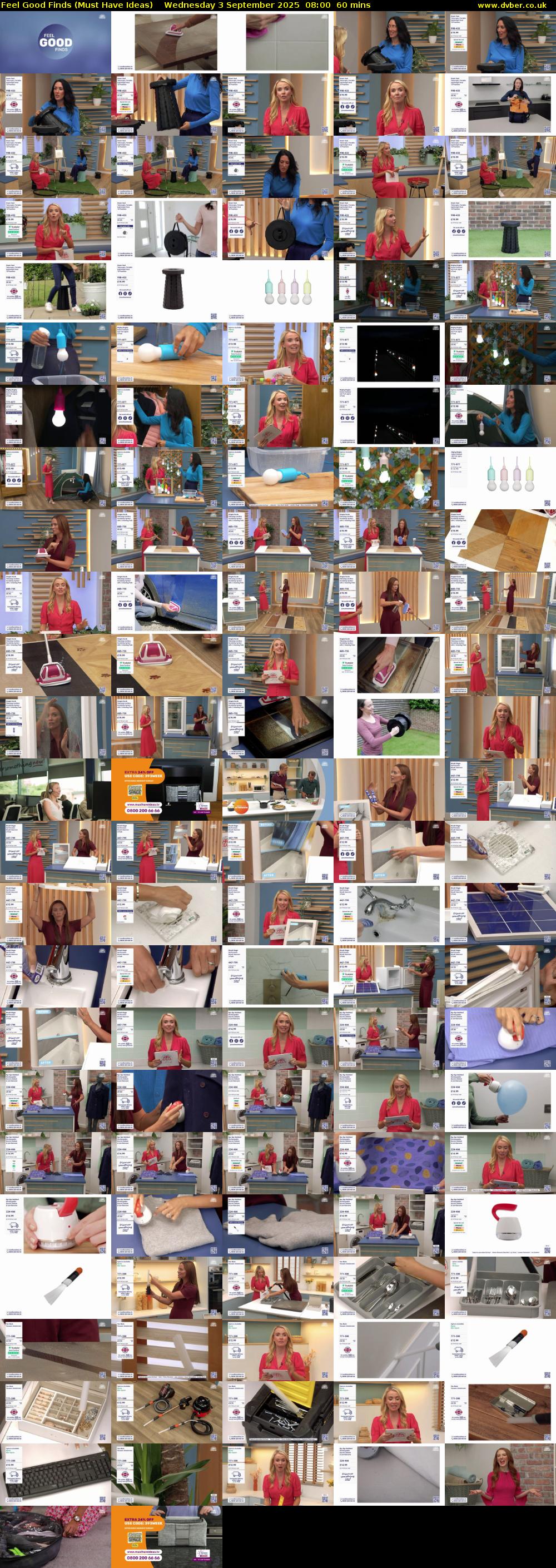 Feel Good Finds (Must Have Ideas) Wednesday 3 September 2025 08:00 - 09:00