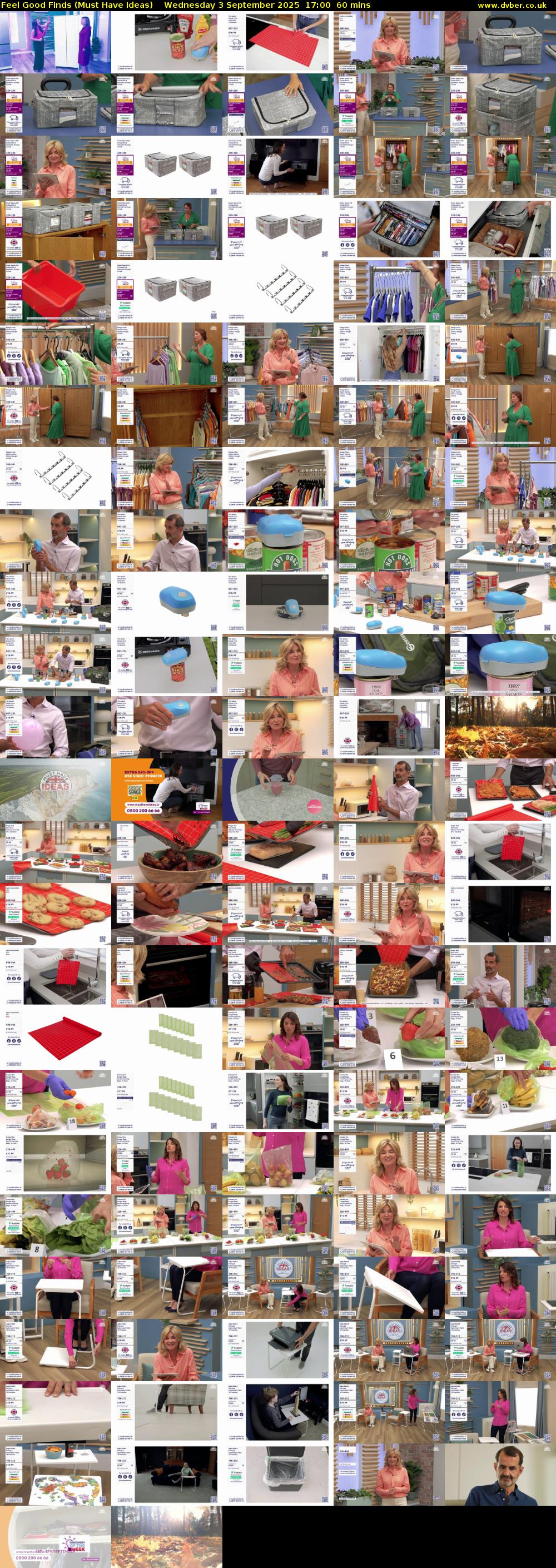 Feel Good Finds (Must Have Ideas) Wednesday 3 September 2025 17:00 - 18:00