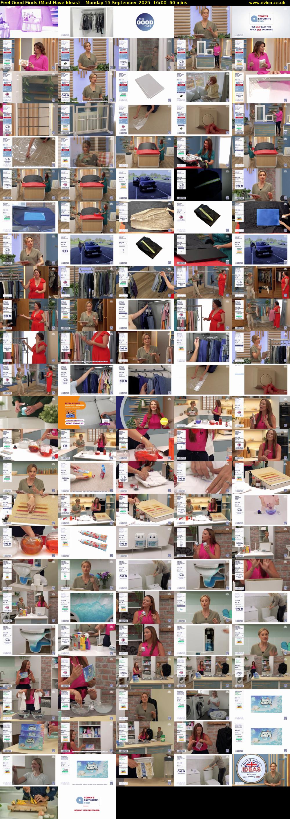 Feel Good Finds (Must Have Ideas) Monday 15 September 2025 16:00 - 17:00