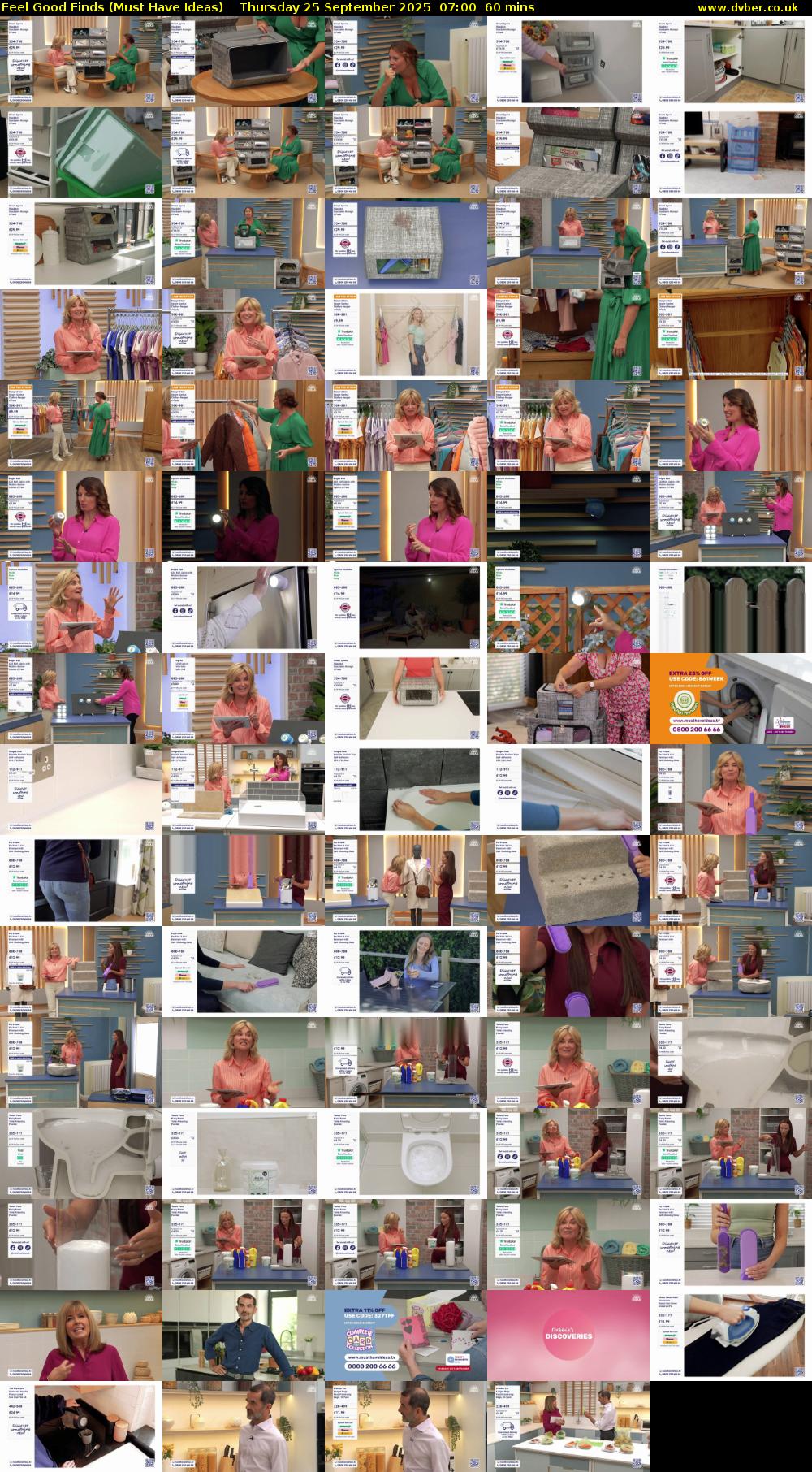 Feel Good Finds (Must Have Ideas) Thursday 25 September 2025 07:00 - 08:00