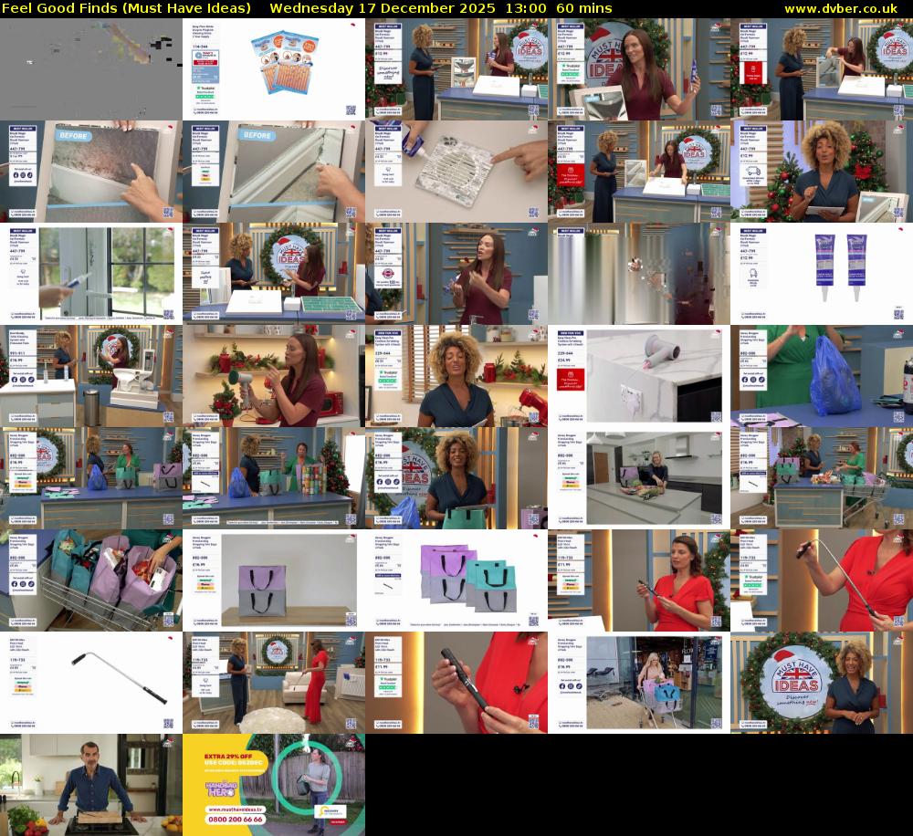 Feel Good Finds (Must Have Ideas) Wednesday 17 December 2025 13:00 - 14:00