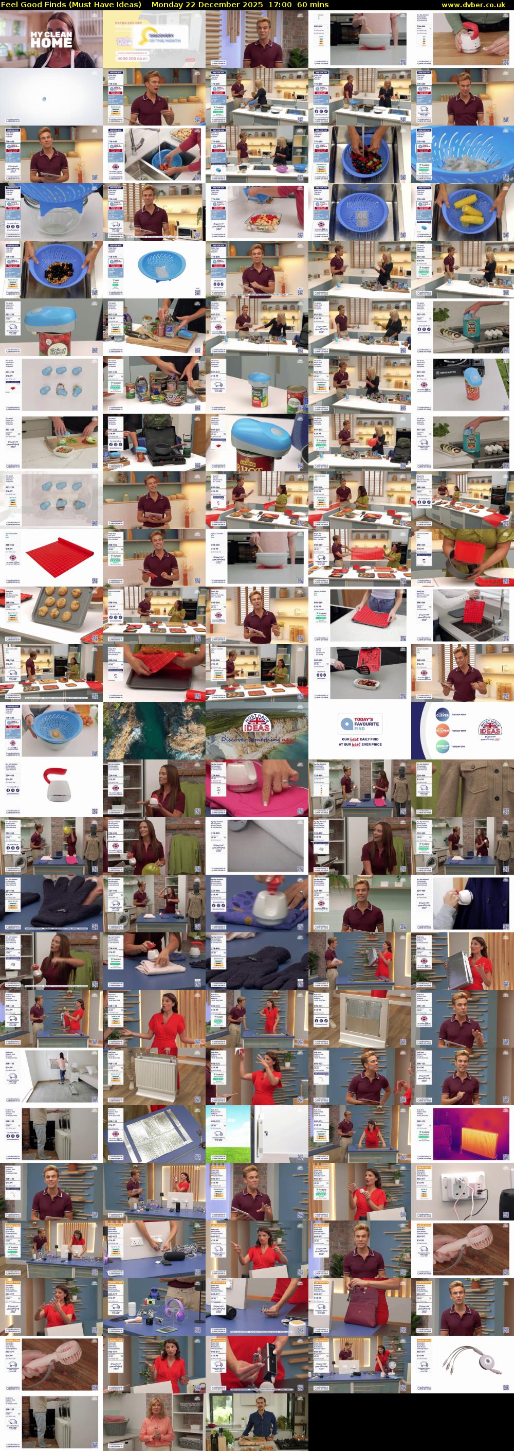 Feel Good Finds (Must Have Ideas) Monday 22 December 2025 17:00 - 18:00