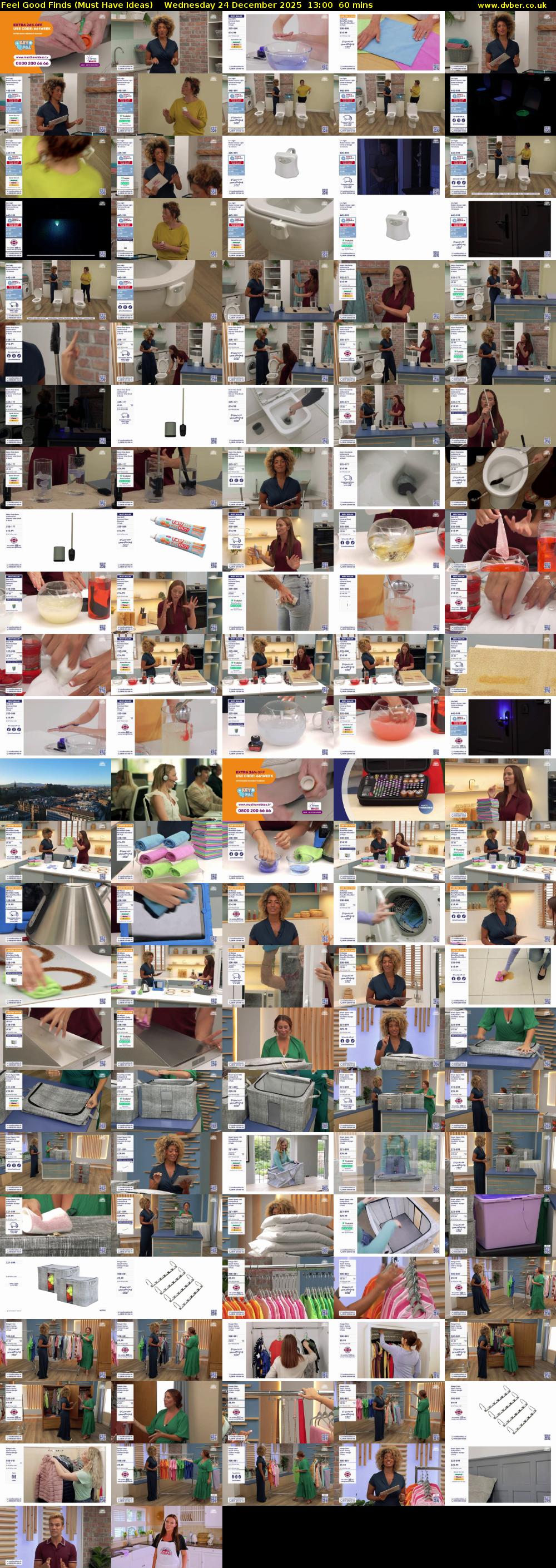 Feel Good Finds (Must Have Ideas) Wednesday 24 December 2025 13:00 - 14:00