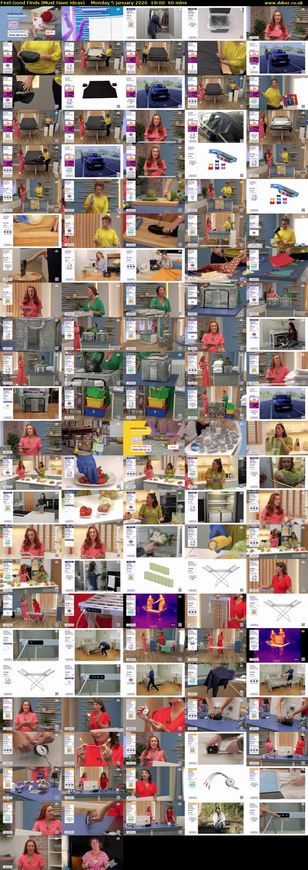 Feel Good Finds (Must Have Ideas) Monday 5 January 2026 19:00 - 20:00