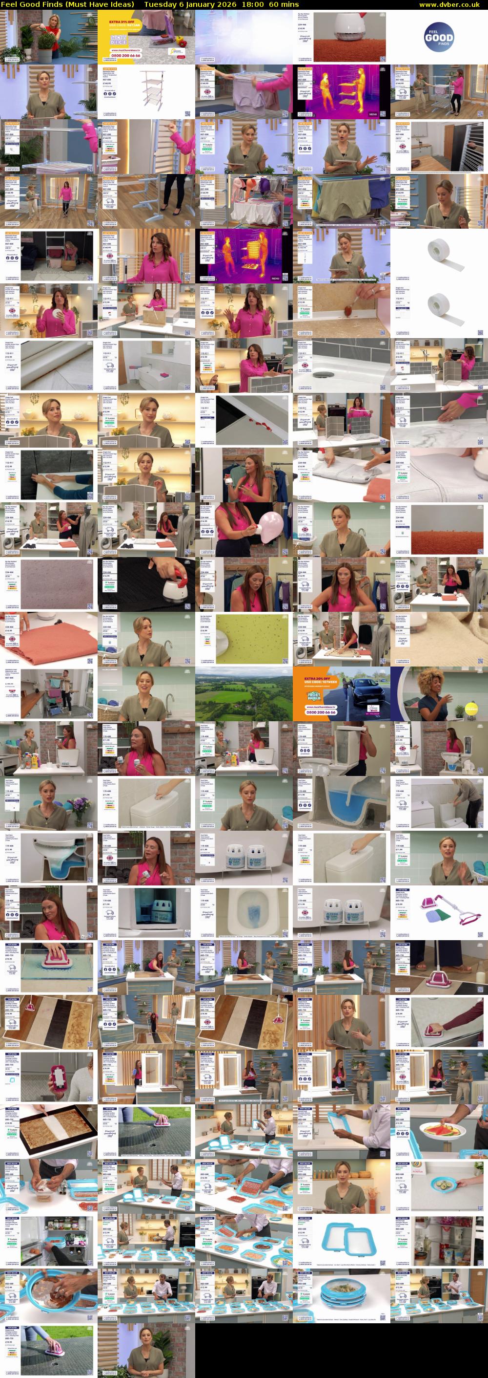 Feel Good Finds (Must Have Ideas) Tuesday 6 January 2026 18:00 - 19:00