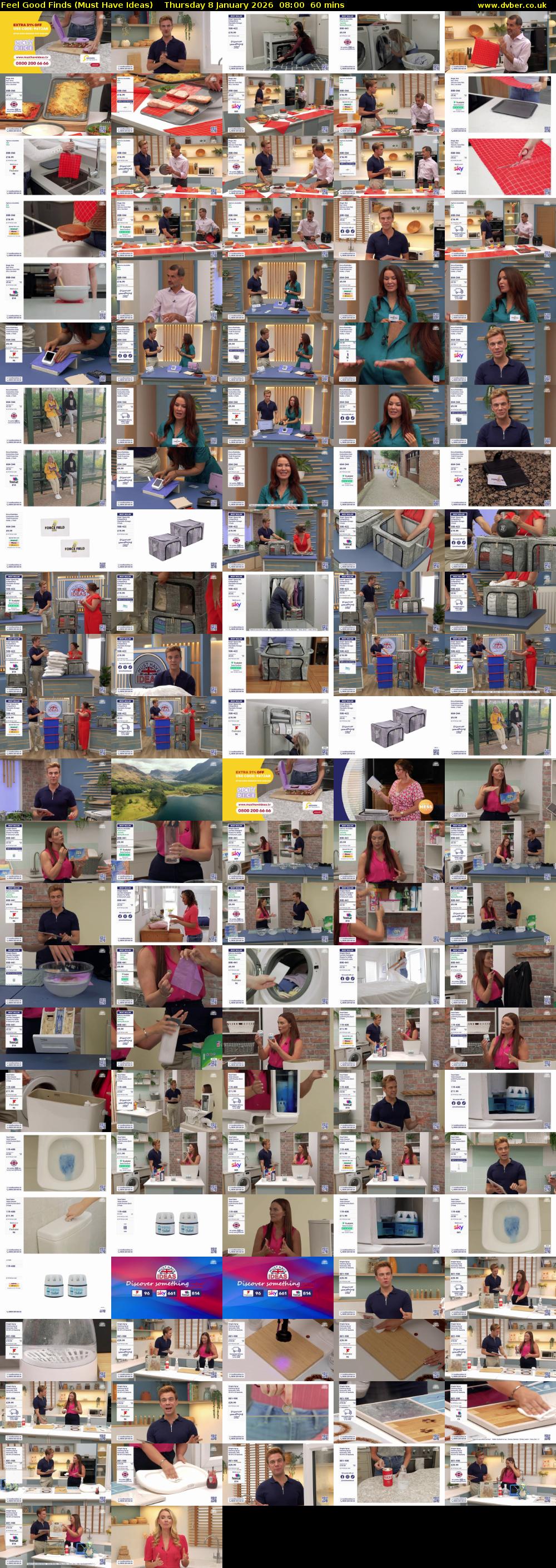 Feel Good Finds (Must Have Ideas) Thursday 8 January 2026 08:00 - 09:00