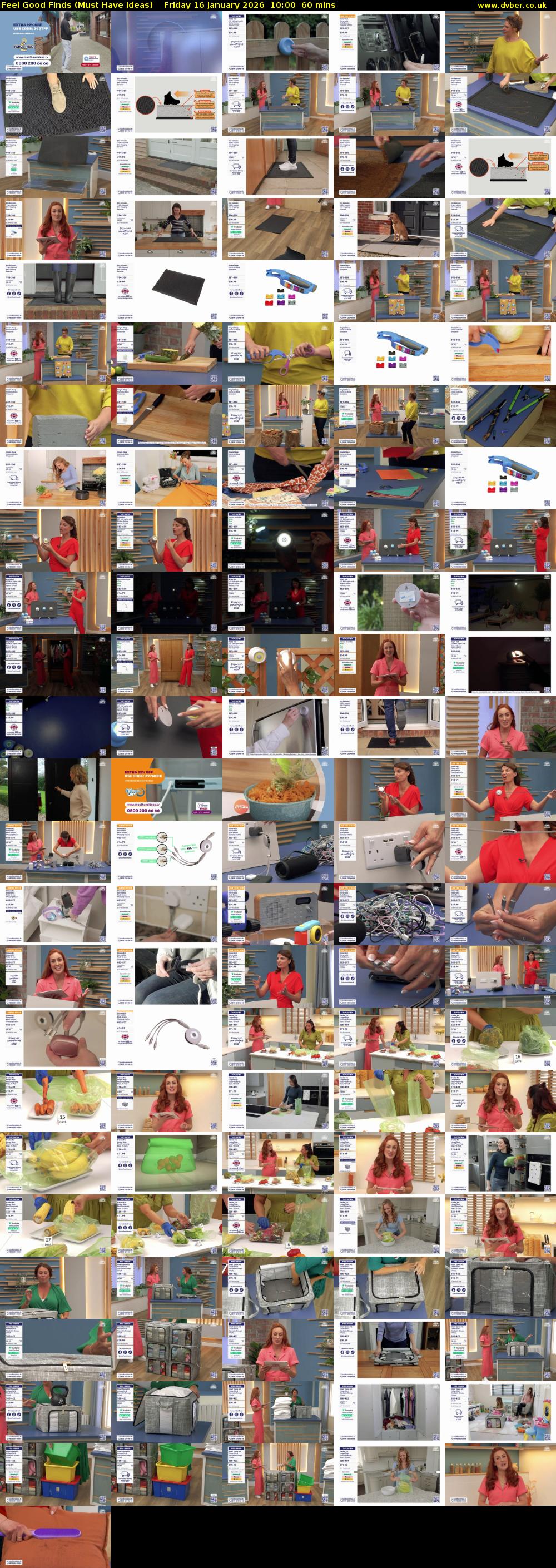 Feel Good Finds (Must Have Ideas) Friday 16 January 2026 10:00 - 11:00