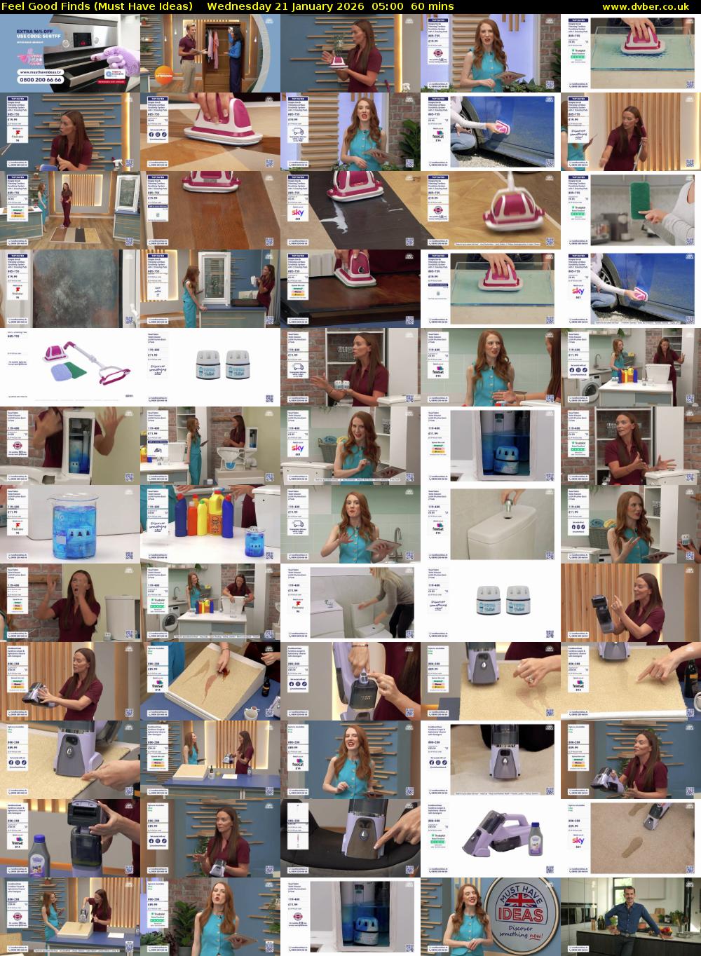 Feel Good Finds (Must Have Ideas) Wednesday 21 January 2026 05:00 - 06:00