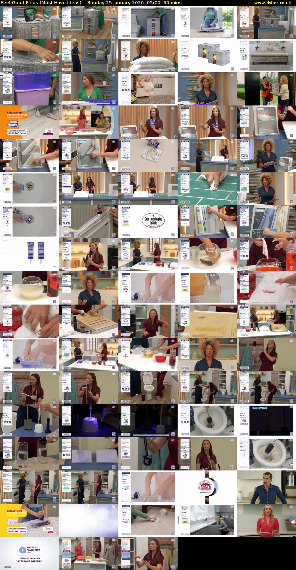 Feel Good Finds (Must Have Ideas) Sunday 25 January 2026 05:00 - 06:00