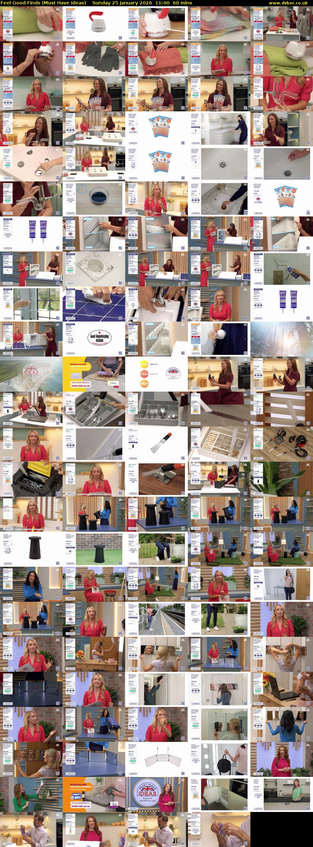 Feel Good Finds (Must Have Ideas) Sunday 25 January 2026 11:00 - 12:00