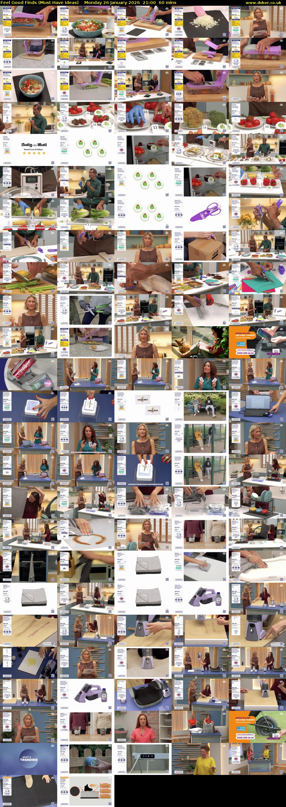 Feel Good Finds (Must Have Ideas) Monday 26 January 2026 21:00 - 22:00