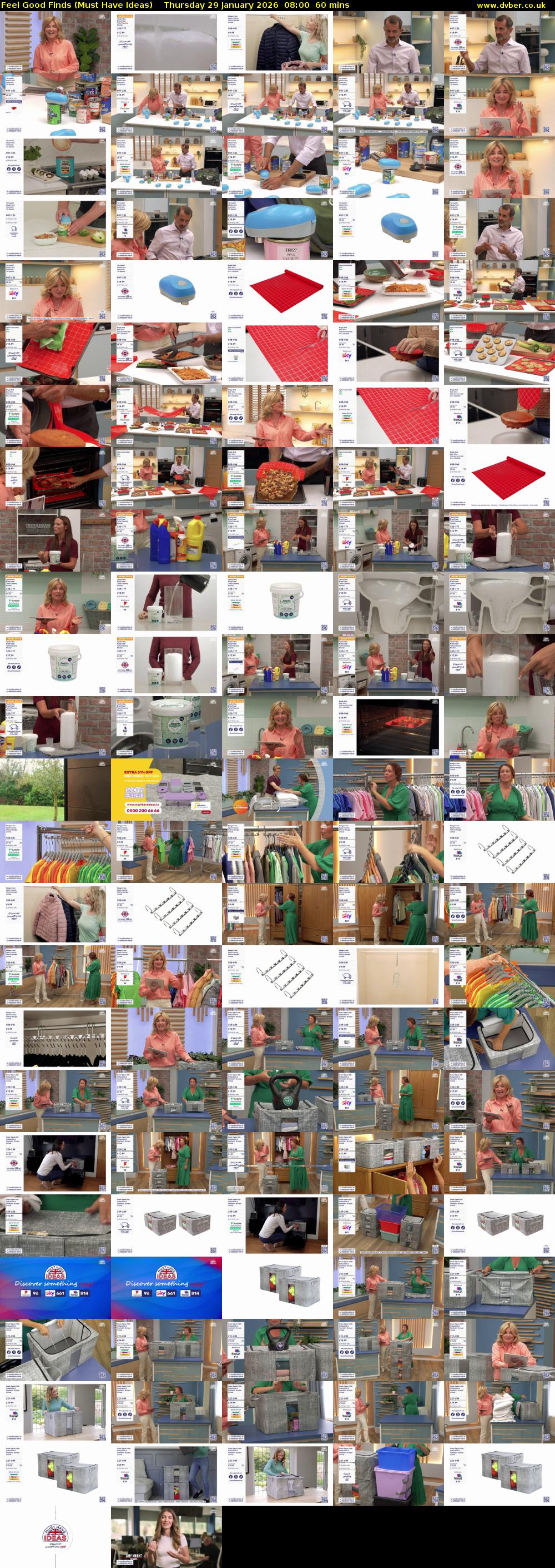 Feel Good Finds (Must Have Ideas) Thursday 29 January 2026 08:00 - 09:00