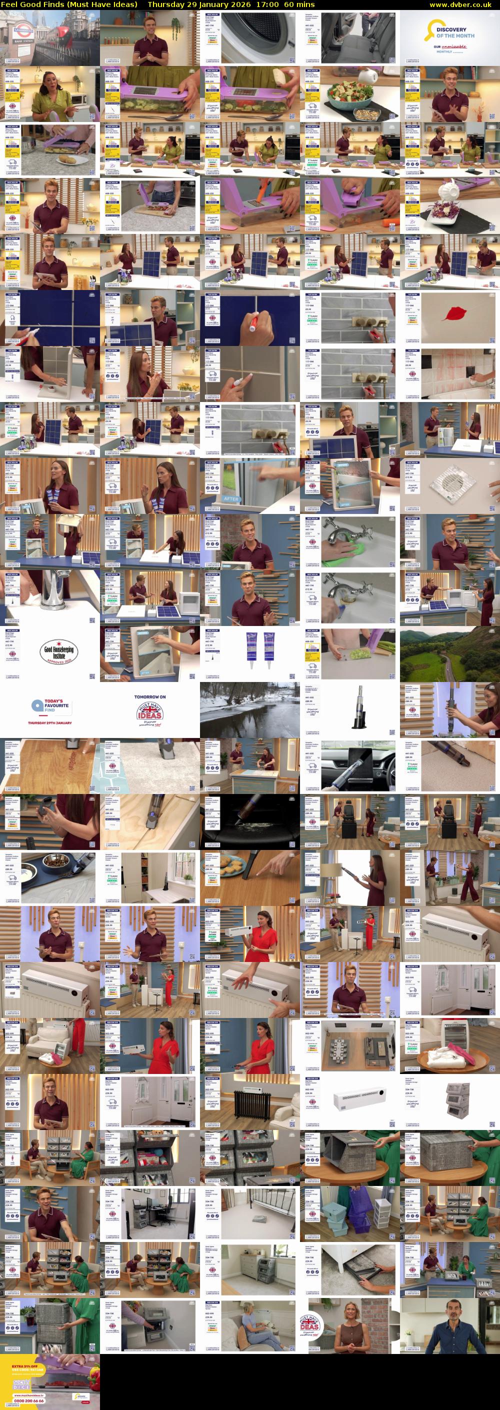 Feel Good Finds (Must Have Ideas) Thursday 29 January 2026 17:00 - 18:00