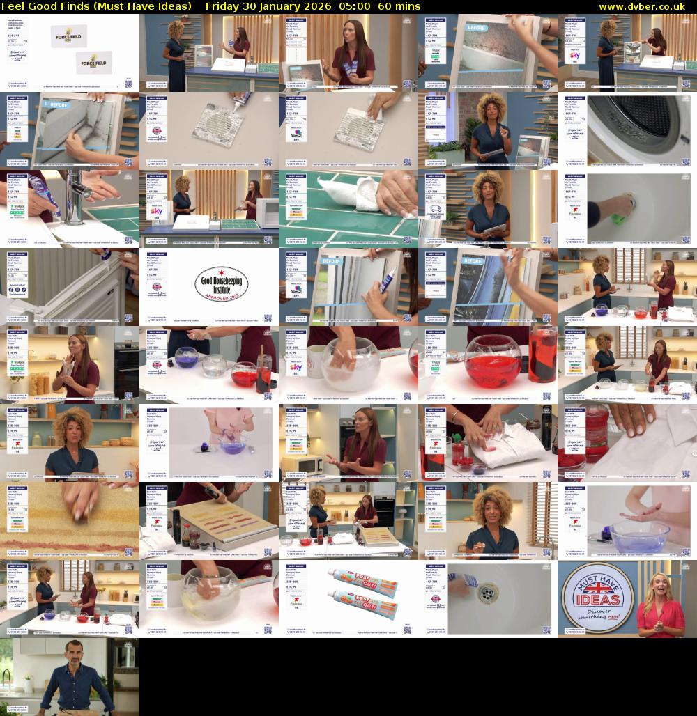 Feel Good Finds (Must Have Ideas) Friday 30 January 2026 05:00 - 06:00