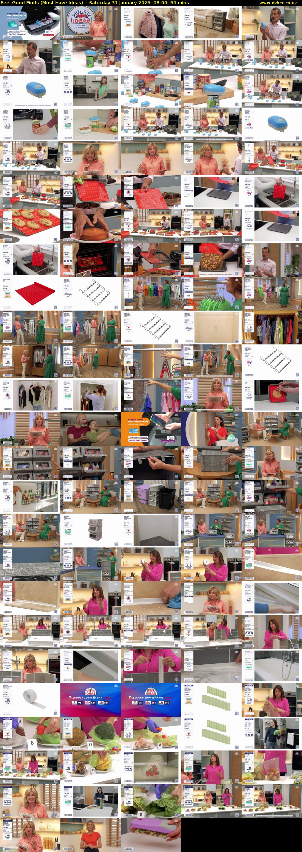 Feel Good Finds (Must Have Ideas) Saturday 31 January 2026 08:00 - 09:00