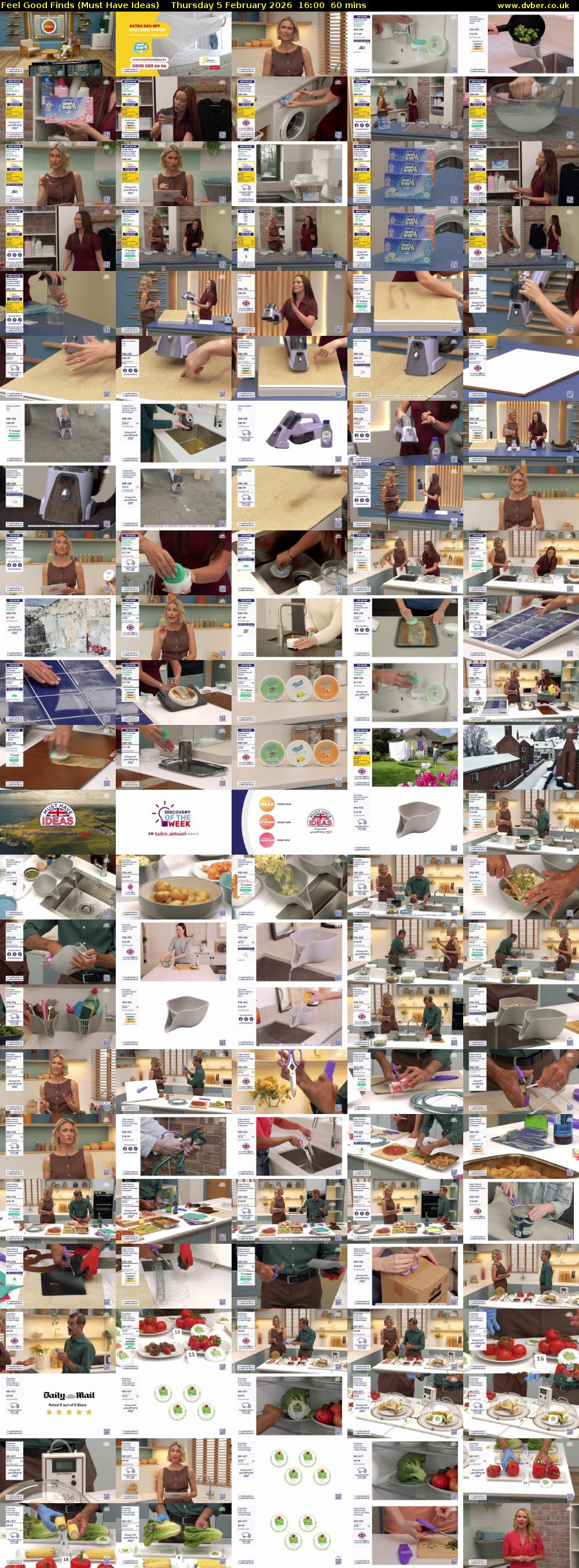 Feel Good Finds (Must Have Ideas) Thursday 5 February 2026 16:00 - 17:00