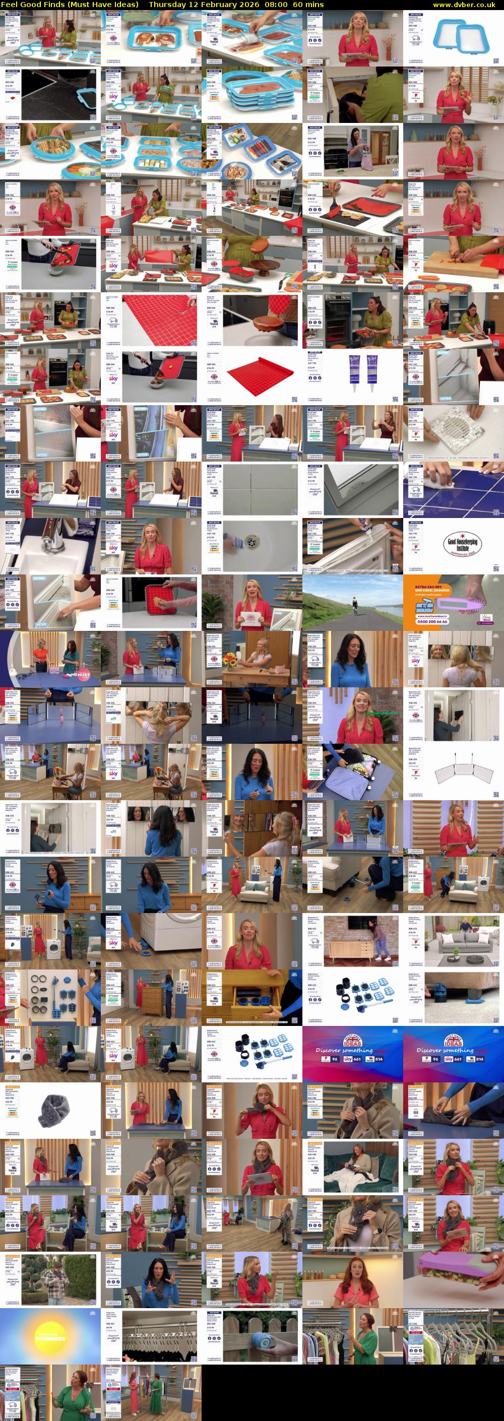 Feel Good Finds (Must Have Ideas) Thursday 12 February 2026 08:00 - 09:00