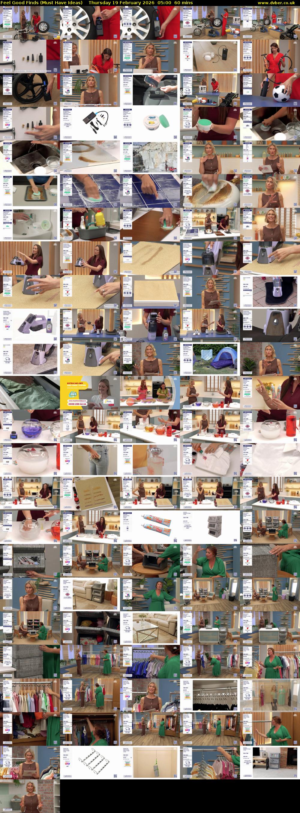 Feel Good Finds (Must Have Ideas) Thursday 19 February 2026 05:00 - 06:00