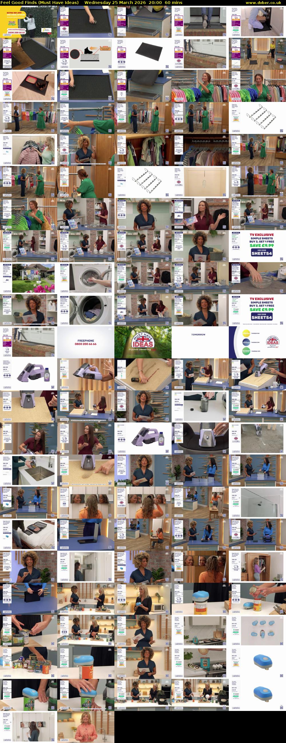 Feel Good Finds (Must Have Ideas) Wednesday 25 March 2026 20:00 - 21:00