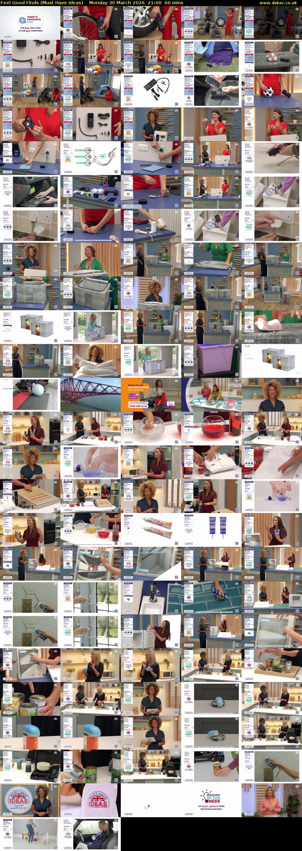 Feel Good Finds (Must Have Ideas) Monday 30 March 2026 21:00 - 22:00