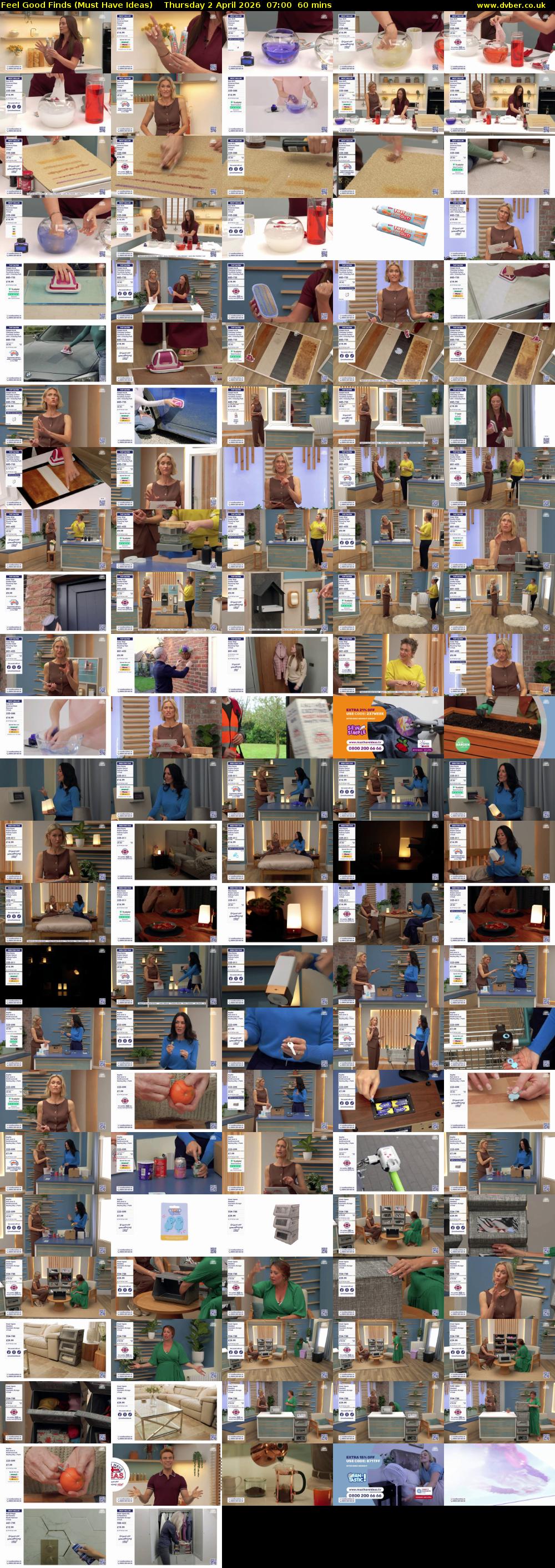 Feel Good Finds (Must Have Ideas) Thursday 2 April 2026 07:00 - 08:00